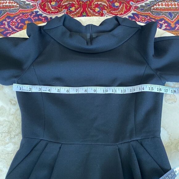 Michael Kors 1950’s Retro Style Wool Crepe Dress Made in Italy - Picture 14 of 16